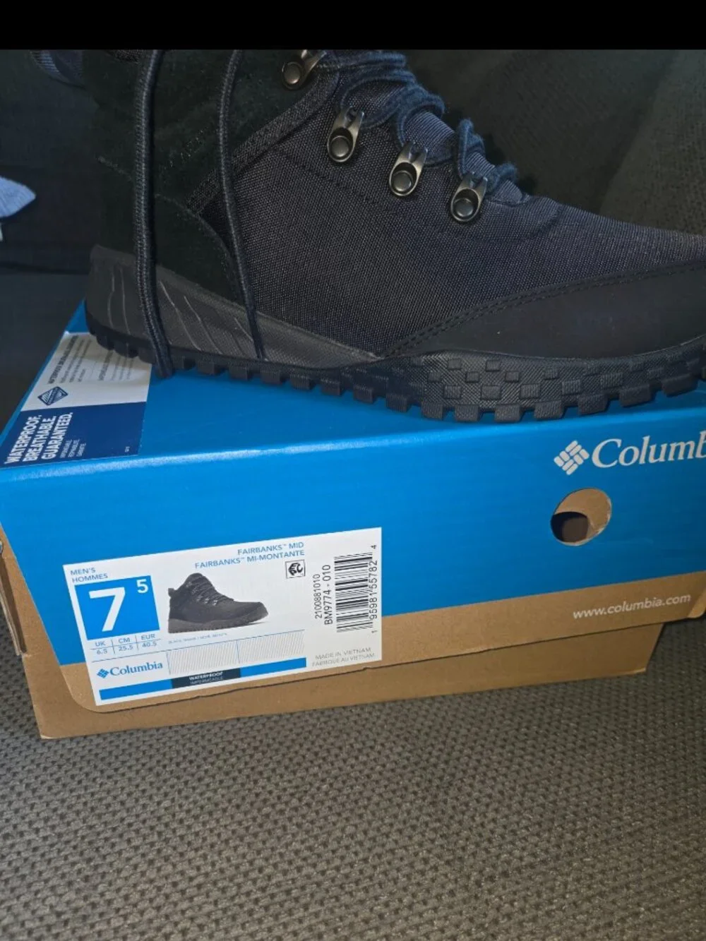 Columbia  Fairbanks  boots